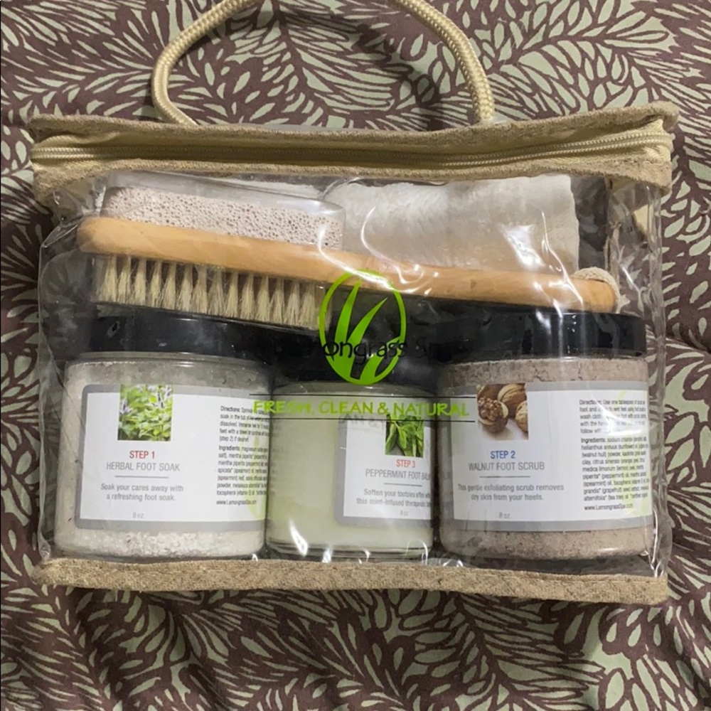 NEW Foot spa kit- Lemongrass Spa
